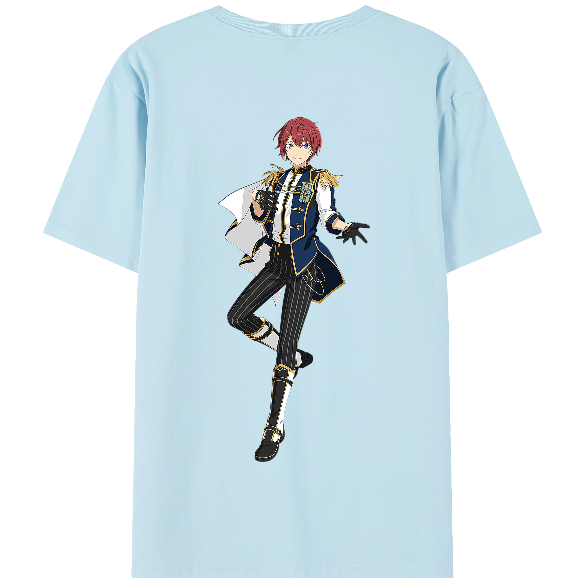 （画像用） あんさんぶるスターズ! Ensemble Stars 綿100％半袖Tシャツ（背面プリント）